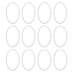 Набор колец для штор ванной комнаты RINGA, 12 шт