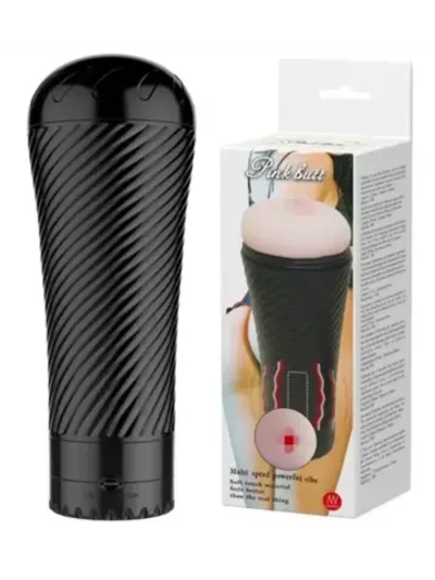 Мастурбатор-вагина с многоуровневой вибрацией Pink Pussy