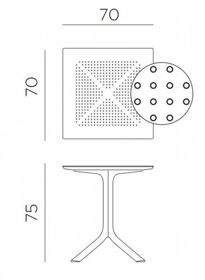 Комплект мебели Clip 70 Torino