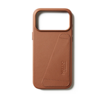 Чехол Mujjo Wallet Leather для iPhone 17 Pro Max песочный