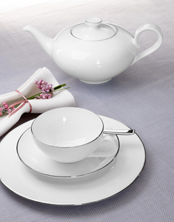 Villeroy & Boch Чашка с блюдцем Anmut Platinum 100 мл для эспрессо 1046361420+1046361430