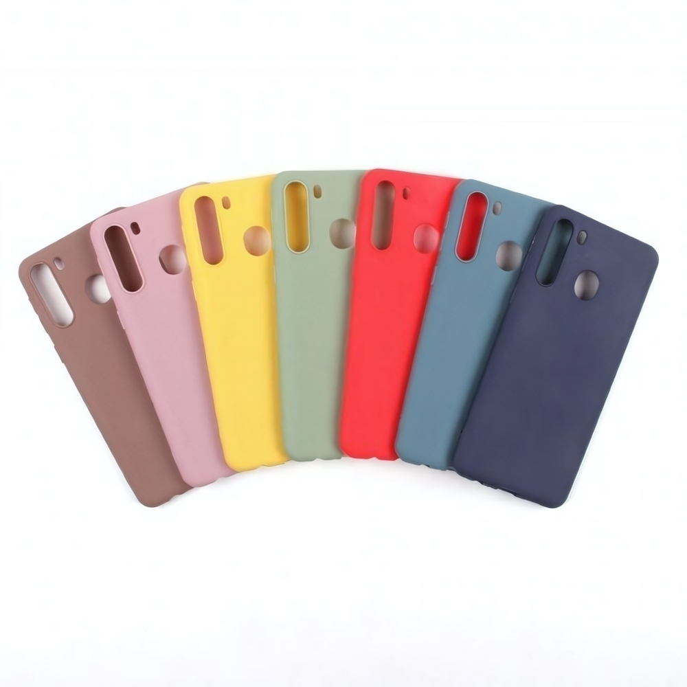 Чехол ТПУ для Samsung Galaxy A21, 011010 Бирюзовый