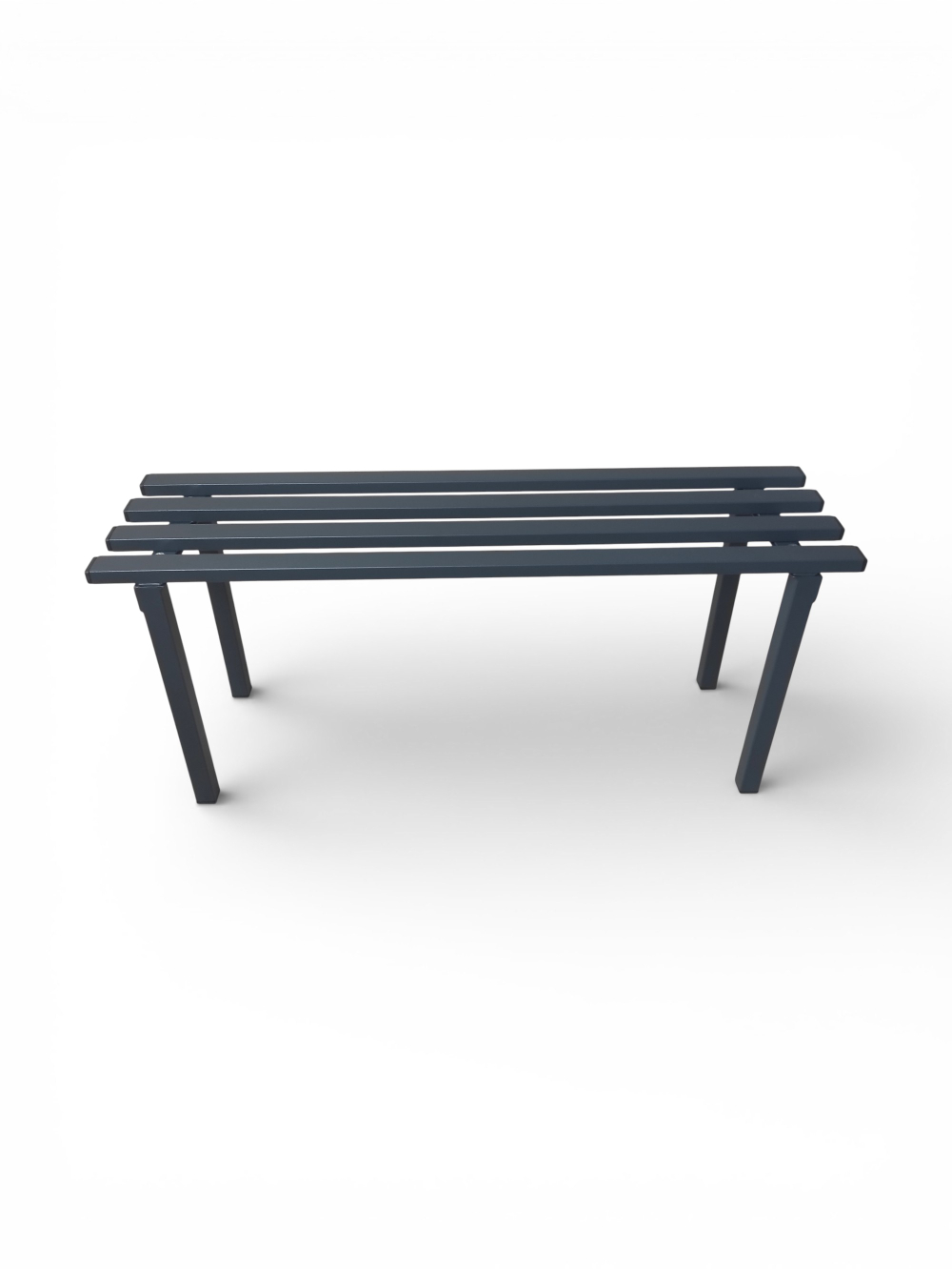 Лавочка садовая "Ладно". 1,0м. Целиком из металла.