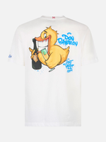 Футболка MC Saint Barth TSHIRT DUCKY DON 01 белый шампанское