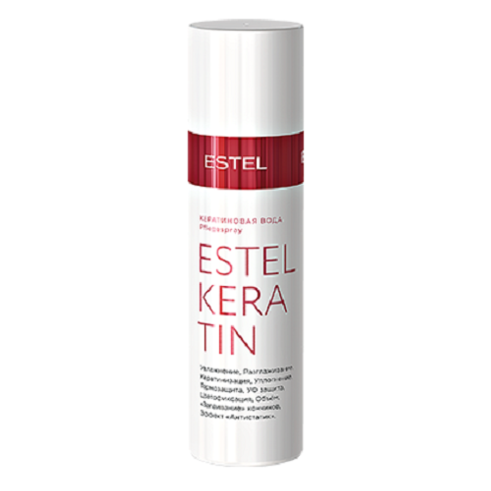 Кератиновая  вода для волос Estel Keratin, 100 мл