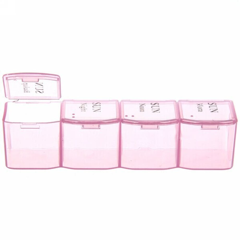 Таблетница - органайзер 21 ячейка «VOSTOKDOM», 21*12*3см