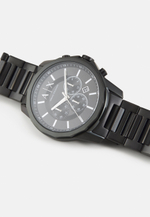 Armani Exchange BANKS - часы с хронографом - Чёрный