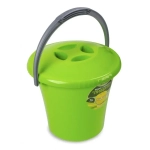 Ведро Либерти 7л с крышкой салатовое С603КСАЛ (комплект 16 шт)