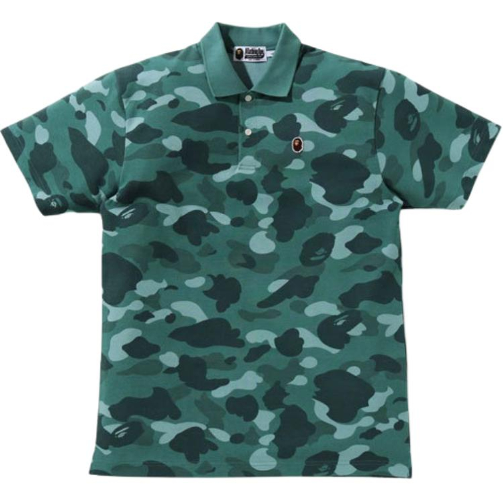 A Bathing Ape Bathing Ape Head Series Polo Shirt
