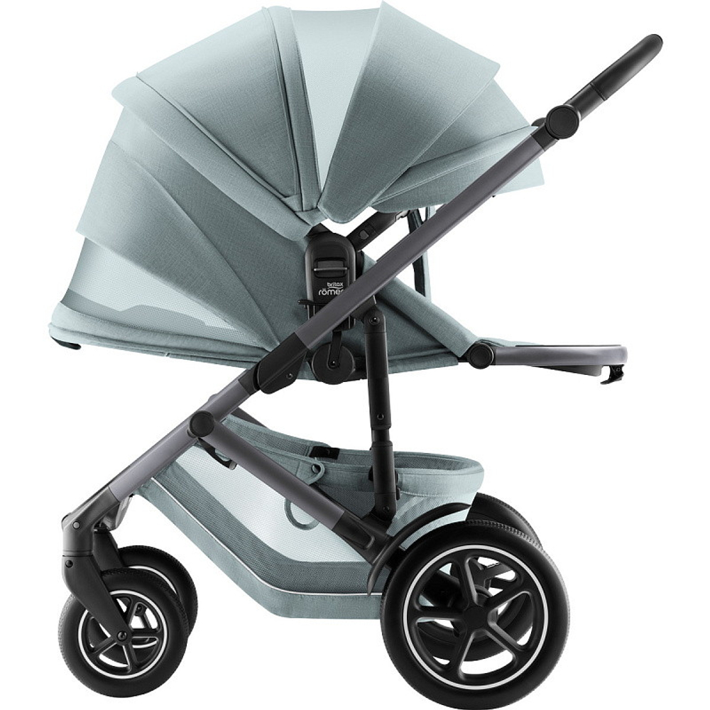 Коляска 3 в 1 Britax Roemer Smile 5Z Style и автокресло Baby-Safe Pro Space Black Harbor Blue