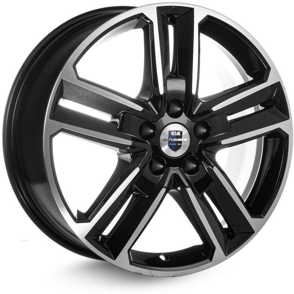 K&amp;K Backfire 8x18 5x114.3 ET 45 Dia 67.1 (алмаз черный)