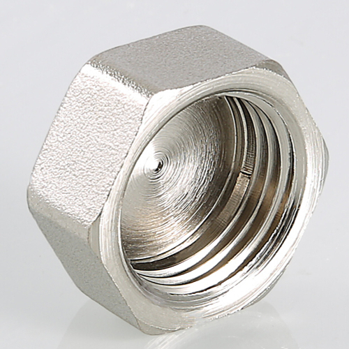 Заглушка латуннная никелированная внутренняя резьба VALTEC