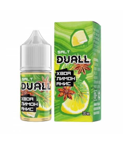 Жидкость Duall, 30 мл, Light Хвоя, лимон, анис