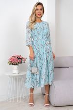 Платье Хелен (голубой) Р11-1075/5 Nikol