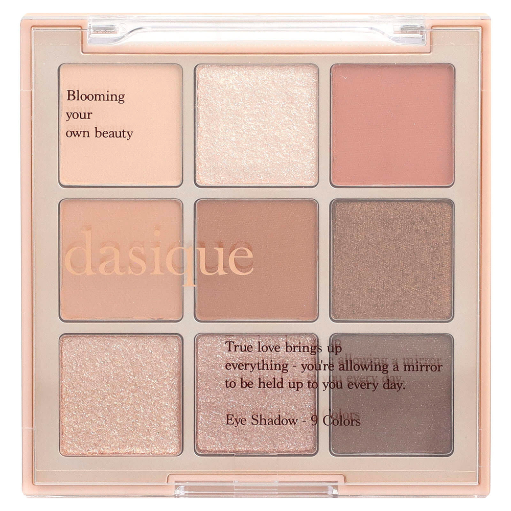 Dasique, палитра теней для век, 01 сахарный брауни, 1 шт.