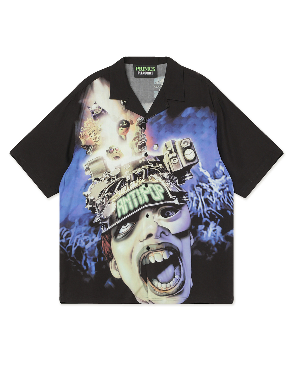 Мужская Рубашка Anti-pop Button Up