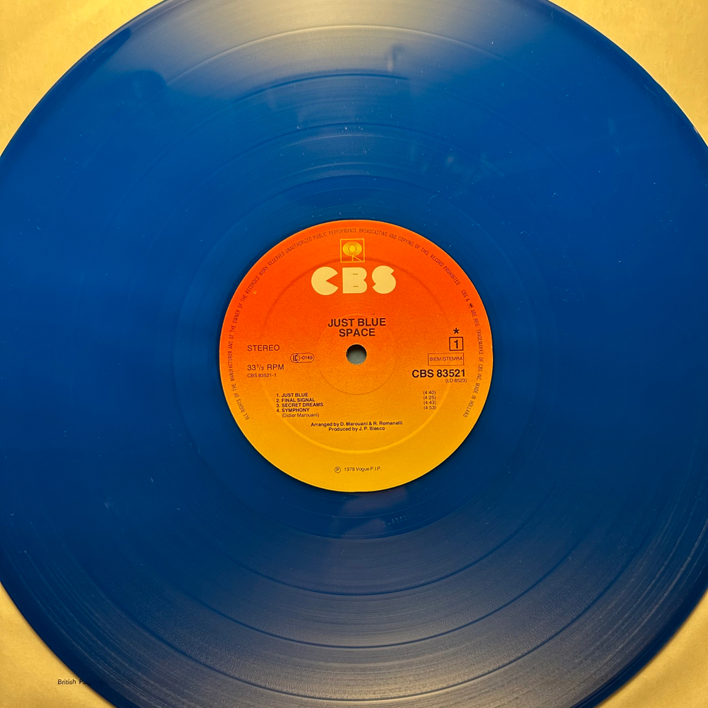 Space - Just Blue (Голландия 1978г.)