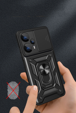 Чехол с кольцом Bumper Case для Poco F5