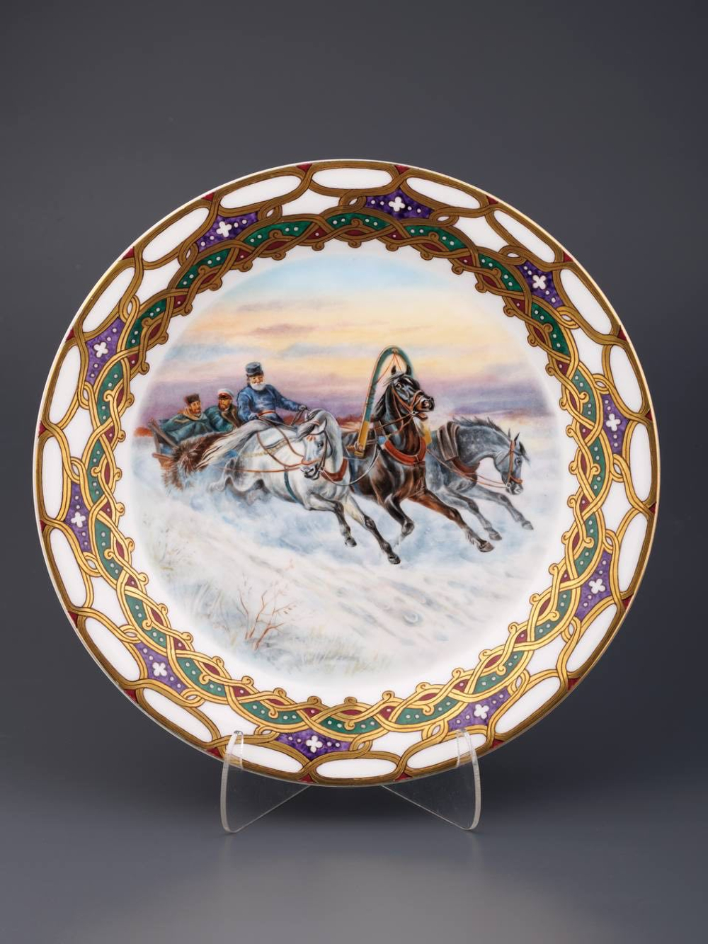 Сервиз чайный «Русская тройка»