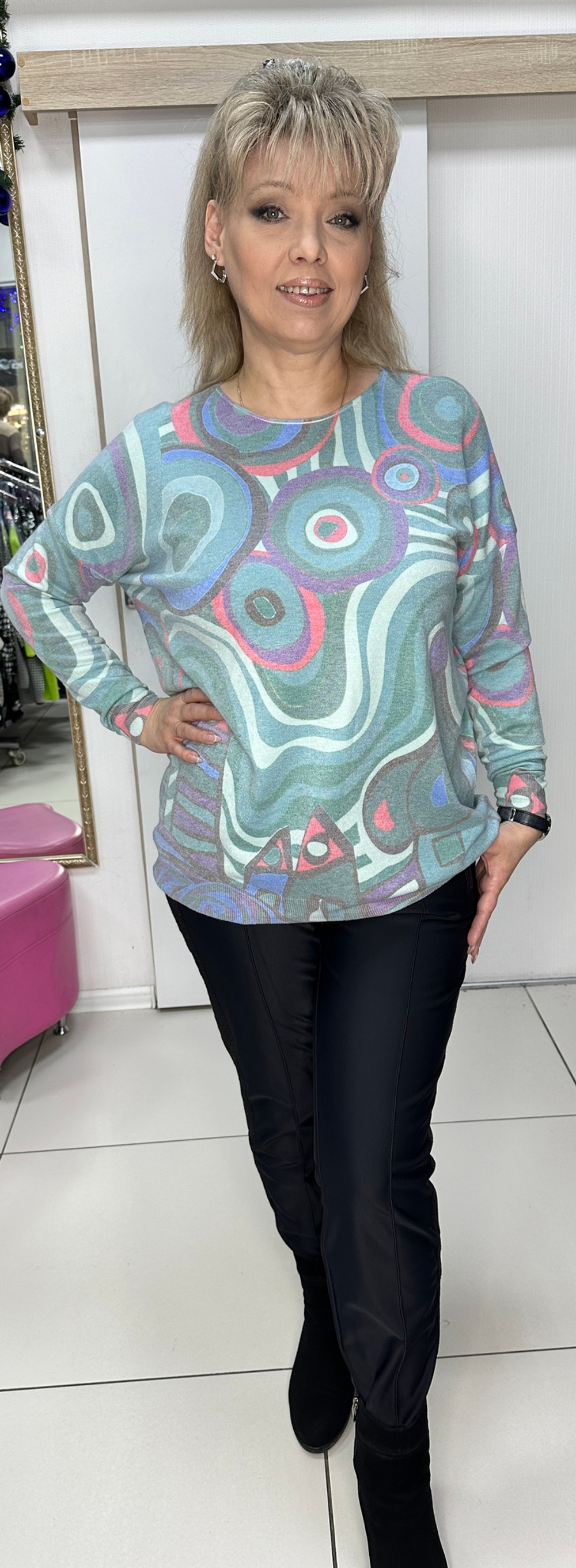 Черные брюки - легинсы, утепленные, спортивные Sportalm Австрия