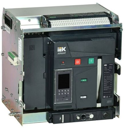 Выключатель автоматический воздушный 4п B 800А 85кА TD выдвиж. с комплектом аксессуаров ARMAT IEK AR-ACB-4VB-085-0800A-TDCF