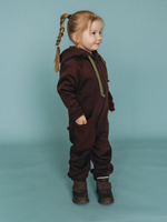 Комбинезон утепленный, Шоколад