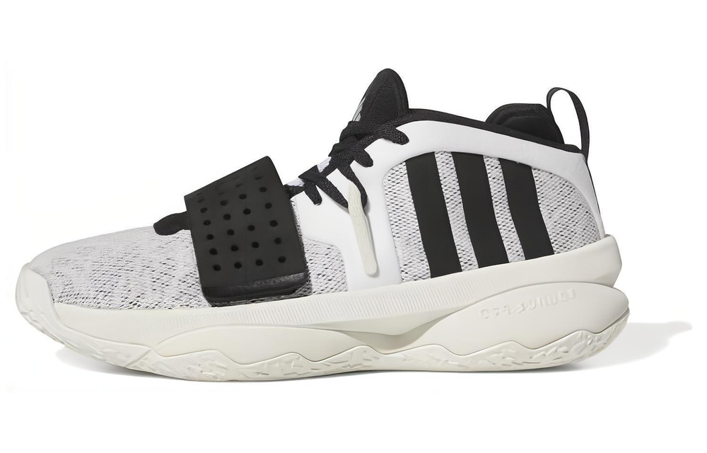 Кроссовки Adidas Dame 8 Extply White Black