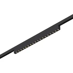 ST666.446.15 Магнитный трековый светильник Черный LED 1*15W 4000K 640Lm Ra>90  IP20 L292xW10xH18 24V СУПЕР5