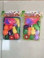 Набор супермаркет «Овощи и Фрукты», 11 предметов, 34*23 см, пакет, в ассортименте