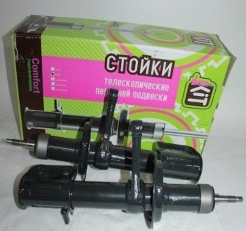 Стойка /2110/ передняя лев.+прав. масл. KIT Комфорт (Асоми)