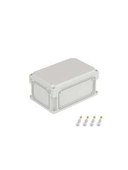 Корпус 300х200х146мм IP67 с непрозр. крышкой 21мм с фланцами пластик. DKC 532210