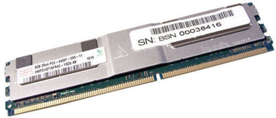 Оперативная память HP DIMM 512Mb PC2-5300F DDR2-667ECC REG FBD for Workstations 398705-551