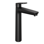 Смеситель для раковины Abelsberg Lineara UNF23509MB высокий, вулканический черный
