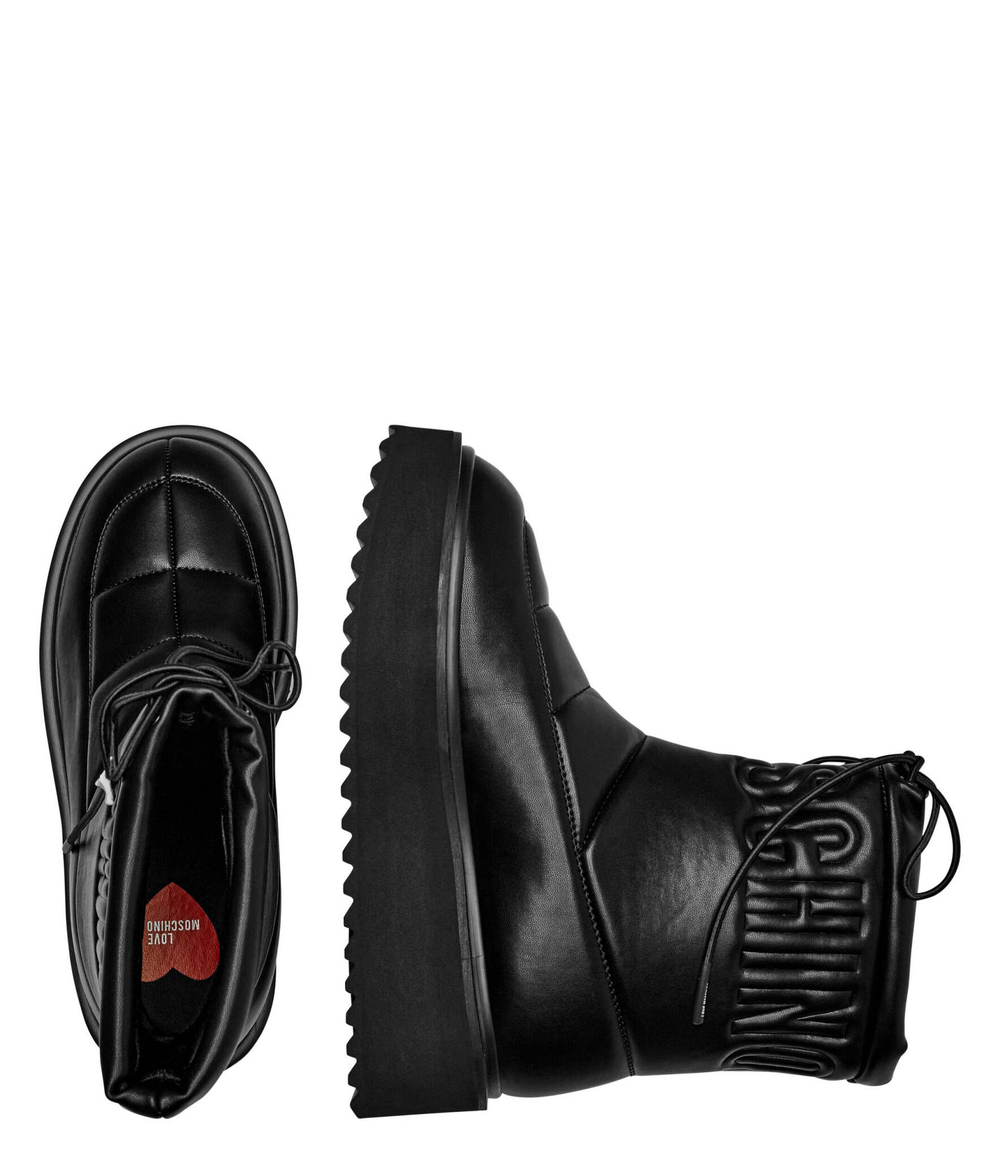 Угги PLATFORM60 Love Moschino - черный(JA24266I0LIE0)