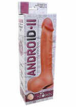 Фаллоимитатор неоскин на присоске ANDROID II Long (Цвет: телесный)