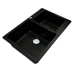 МОЙКА QR21 (ПРЯМОУГОЛЬНАЯ, ЧЕРНЫЙ (АНТРАЦИТ), 70-79)