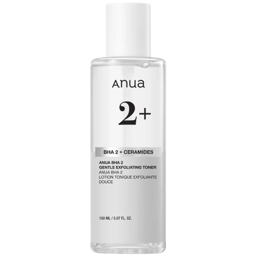ANUA BHA 2 + Ceramides Gentle Exfoliating Toner Мягкий отшелушивающий тонер