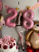 Цифры фольгированные