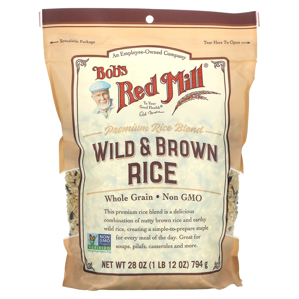 Bob's Red Mill, дикий и коричневый рис, 794 г (28 унций)