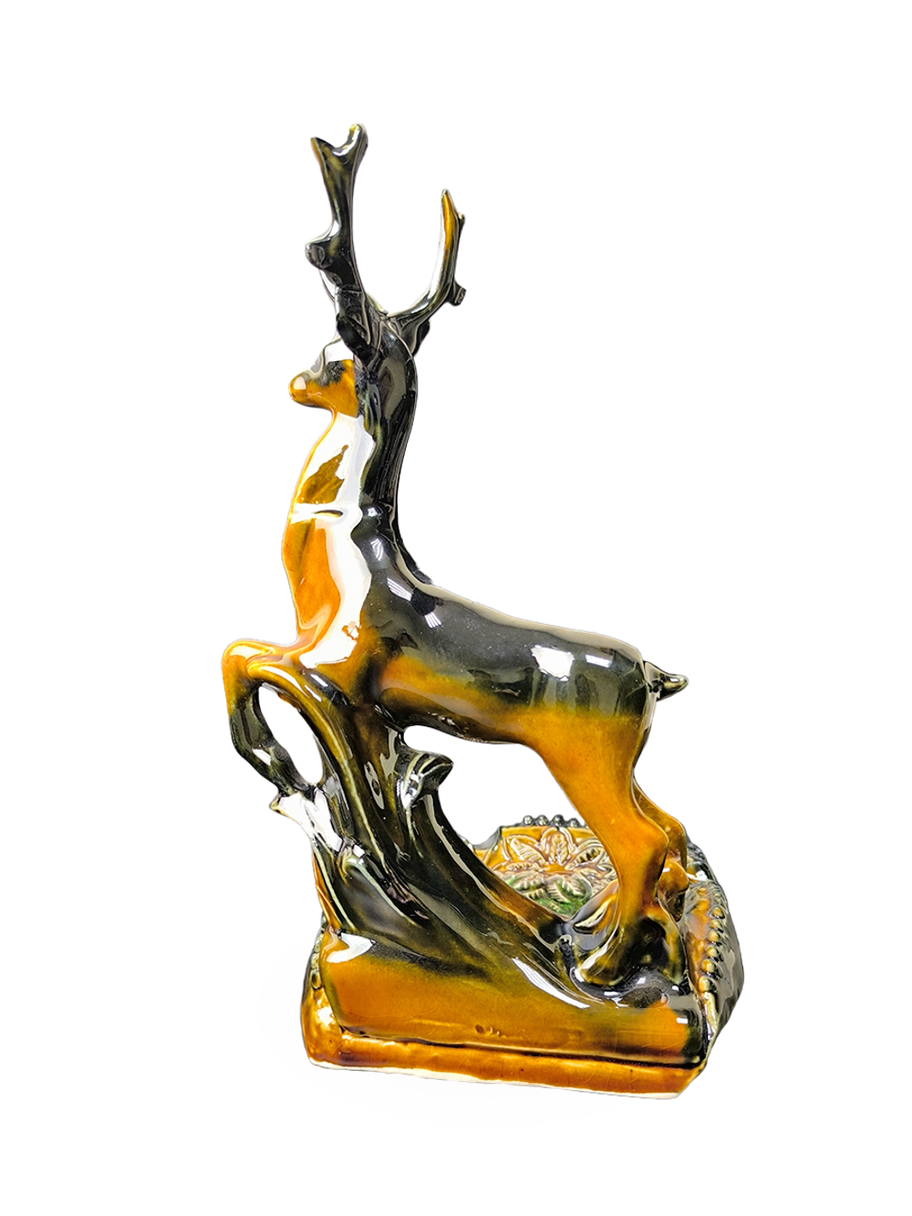 Фарфоровая пепельница "Олень на озере" (ЗиК "Конаково")