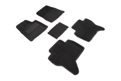 3D коврики для Mitsubishi Pajero IV 2006-н.в. Seintex.83438