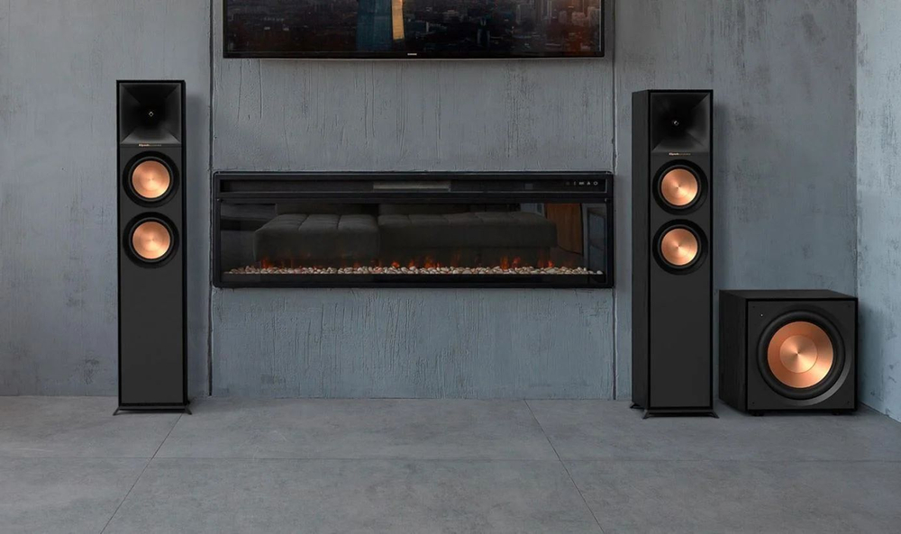 Напольная акустика Klipsch R-600F Black