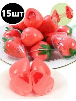 Мармелад Клубника с фруктовым джемом 18 г * 15 шт
