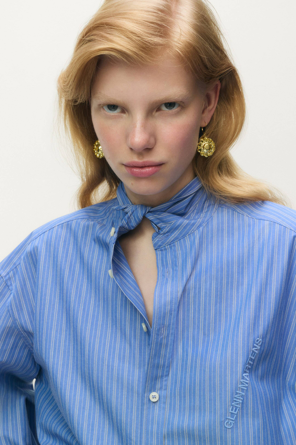 H&M - Glenn Martens Серьги-подвески, золотой