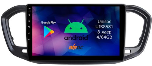 Магнитола для Lada Vesta NG 2022+ (без штатного экрана) - Roximo RM-3013 Android 12, 8-ядер, 4/64Гб, SIM-слот