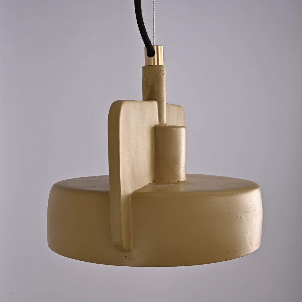 Подвесной бетонный светильник SKOVL A Песочный