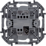 Выключатель кнопочный 1-клавишный с нормально-открытым контактом 6А 250В белый Inspiria Legrand
