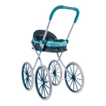 Коляска для куклы лежачая, пакет LM918-15