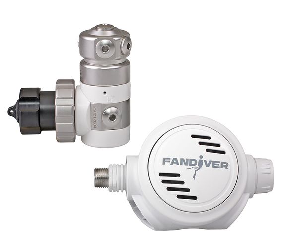 Регулятор FanDiver F2-D2 DIN белый