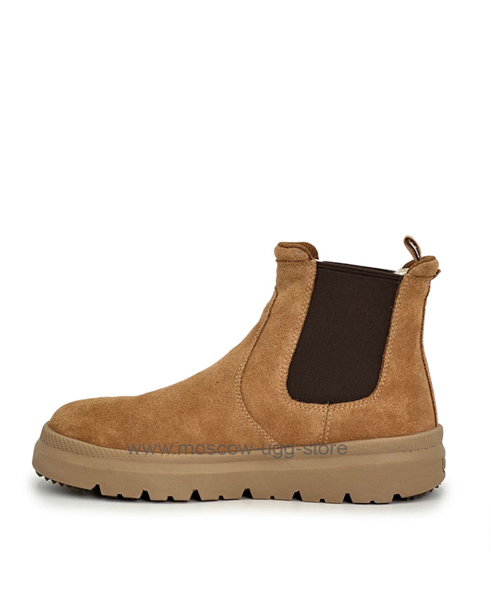 MENS BURLEIGH CHELSEA- chestnut
